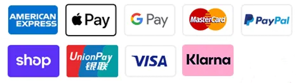 Méthodes de paiement acceptées